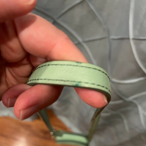 Vintage Fossil green small cross body bag - Picture 2 of 6